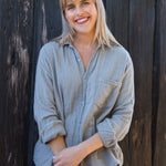 Joss - Double Cotton Gauze A20 - 034 CP Shades pebble 034