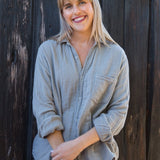 Joss - Double Cotton Gauze A20 - 034 CP Shades pebble 034