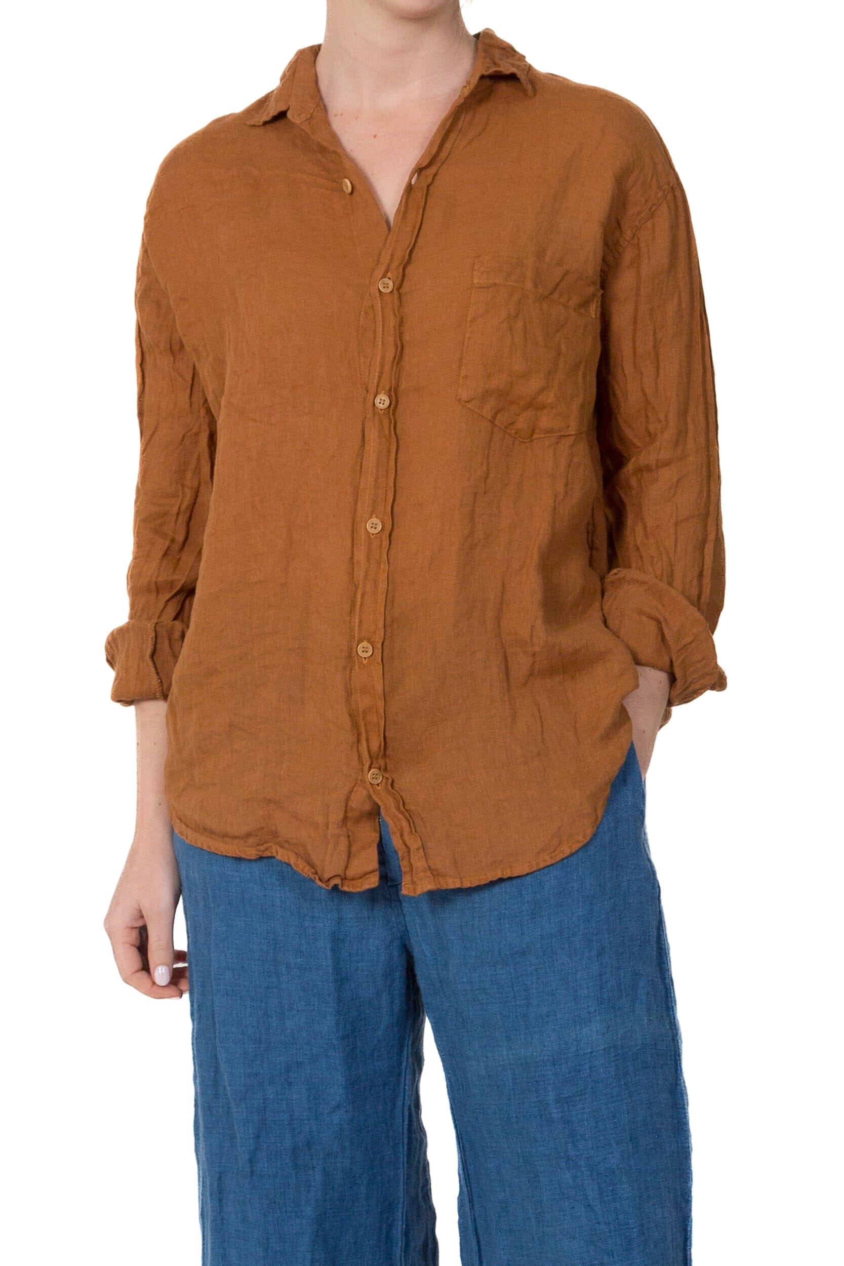 Joss - Linen S10 - Linen Tops CP Shades cinnamon