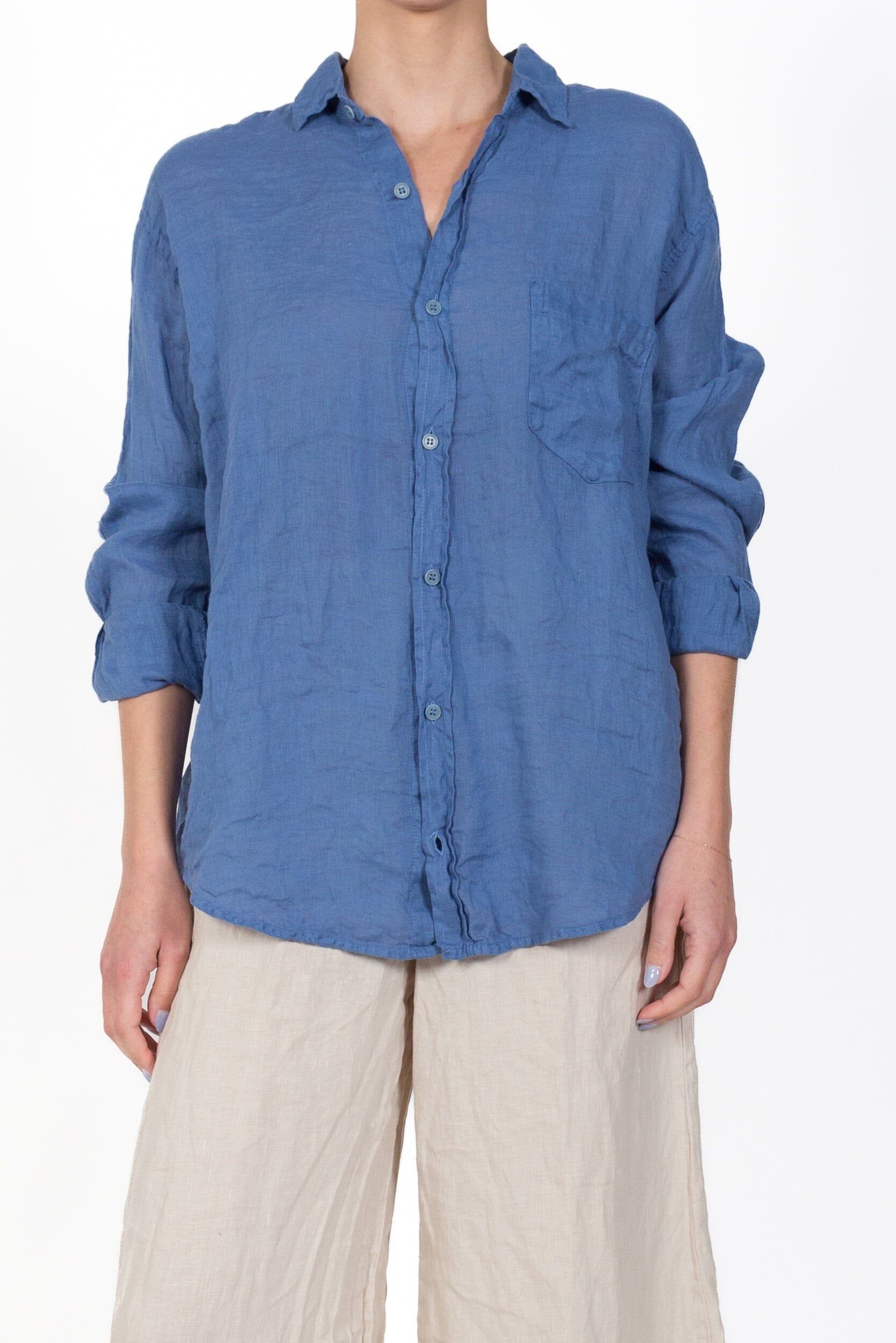 Joss - Linen S10 - Linen Tops CP Shades boldest blue