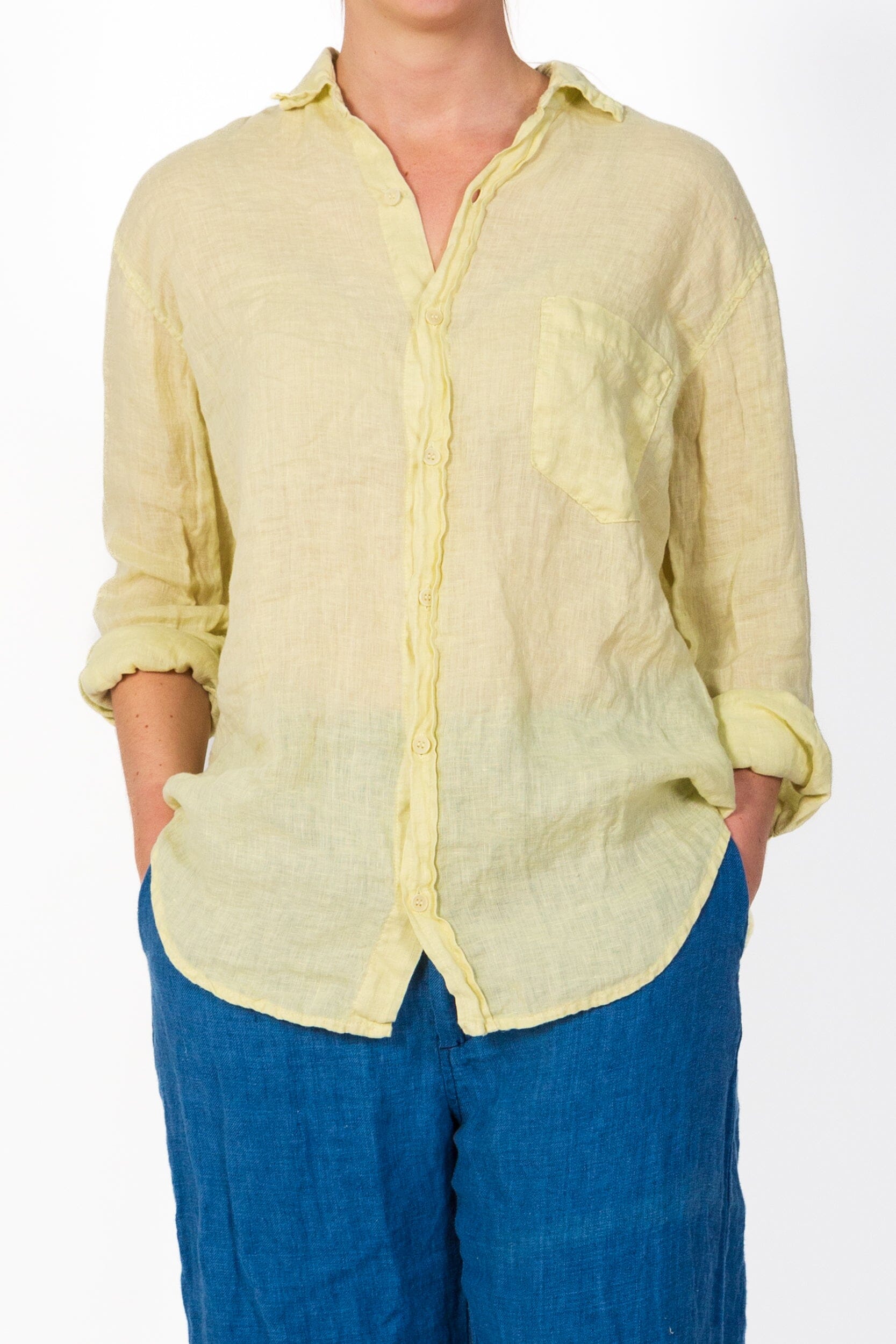 Joss - Linen S10 - Linen Tops CP Shades pear