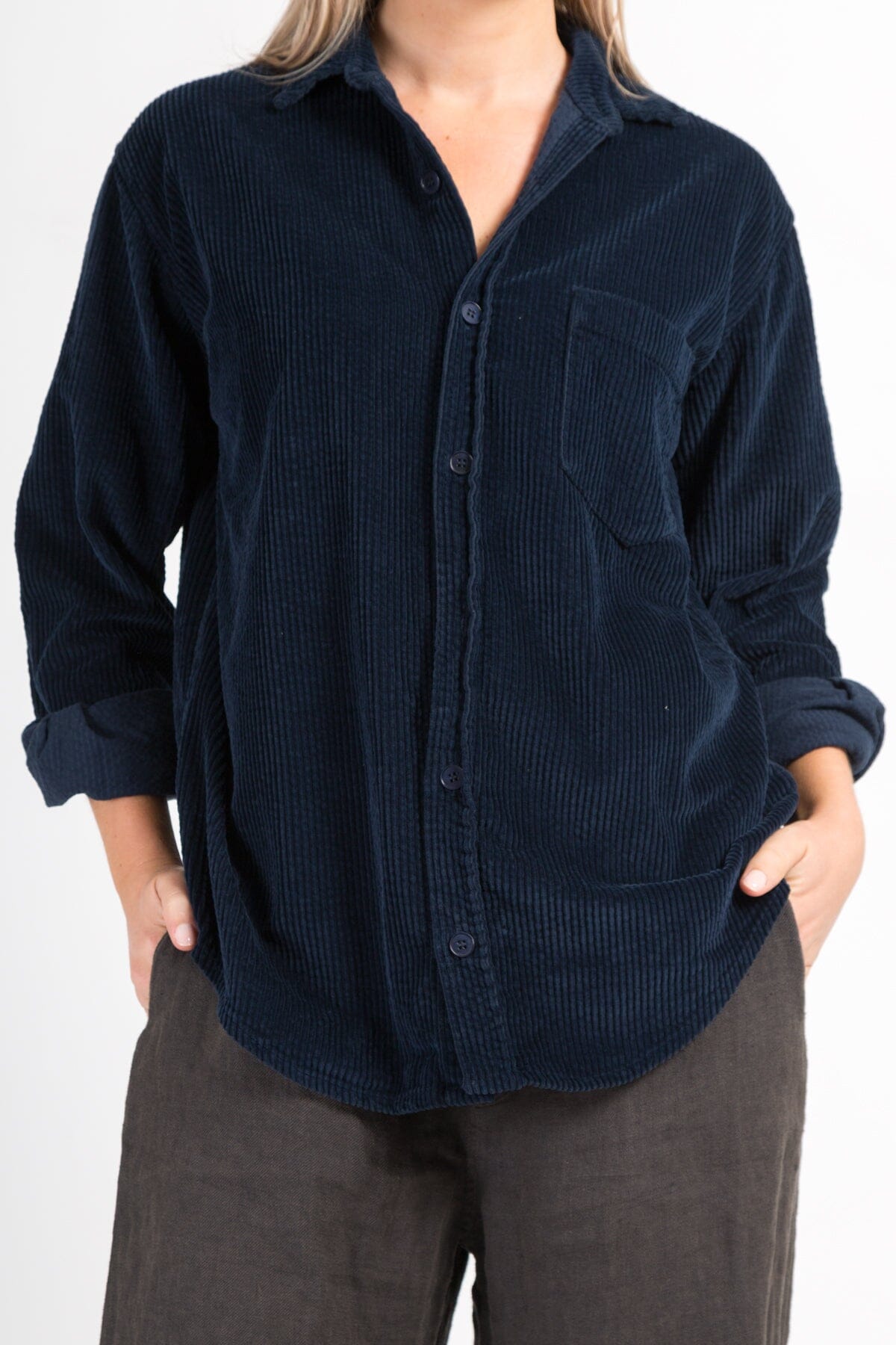 Joss - Wide Wale Corduroy A40 - Wide Wale Cord CP Shades navy 123