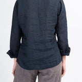 Julie - Linen S10 - White Linen Tops CP Shades 