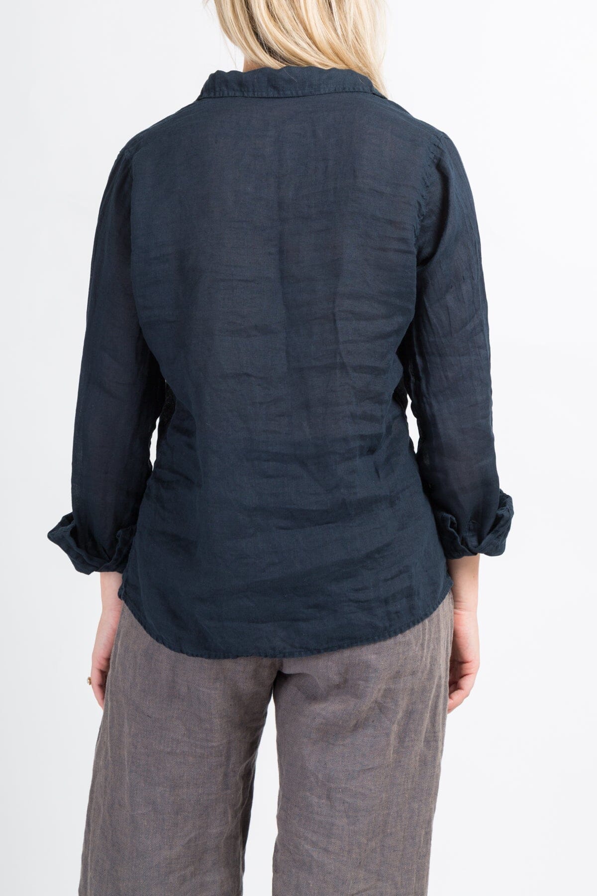 Julie - Linen S10 - White Linen Tops CP Shades 