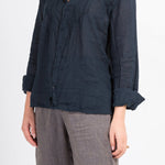 Julie - Linen S10 - White Linen Tops CP Shades 