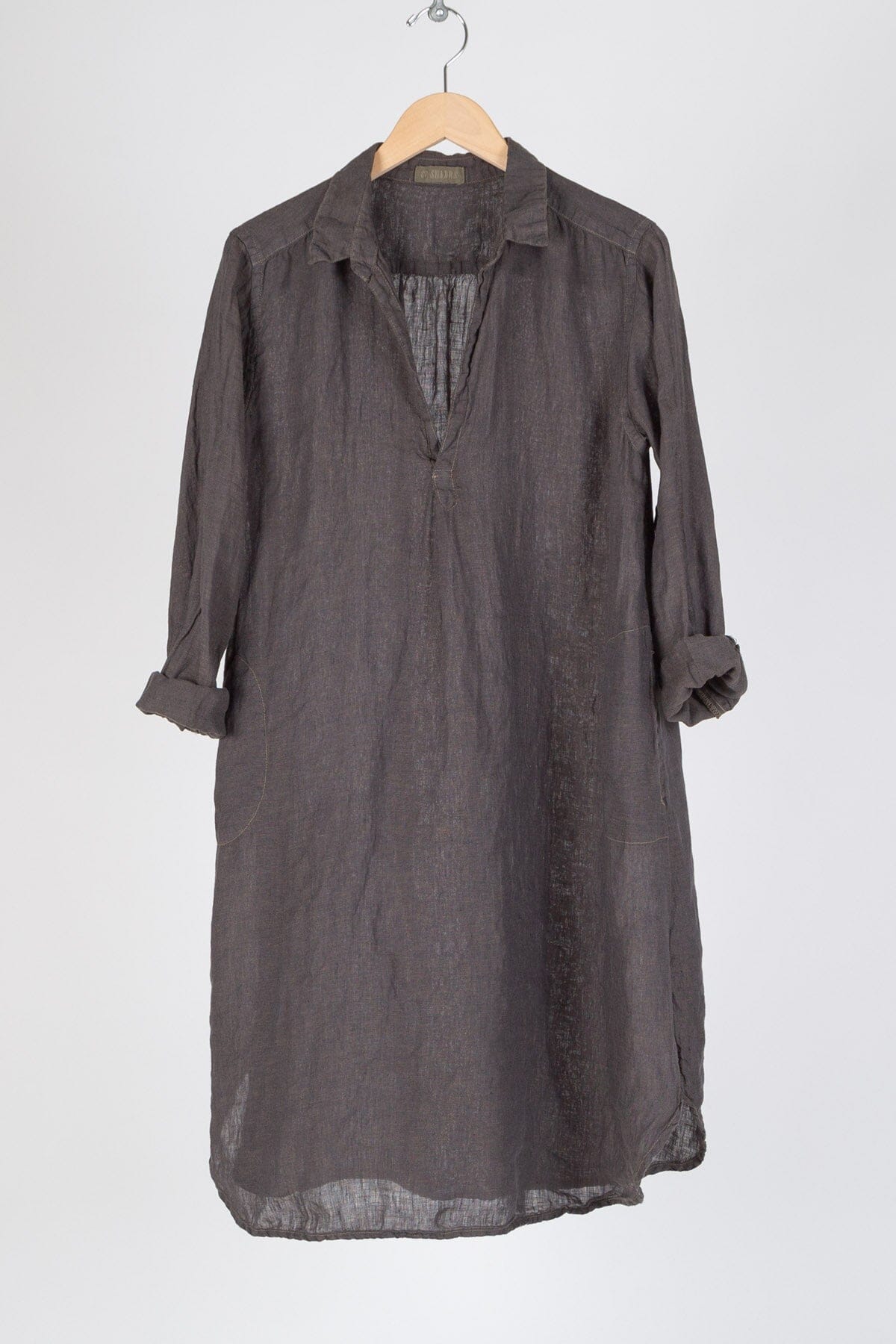 Lara - Iridescent Linen Sale S90 - Iridescent Sale Dresses/Skirts CP Shades oliveto 162