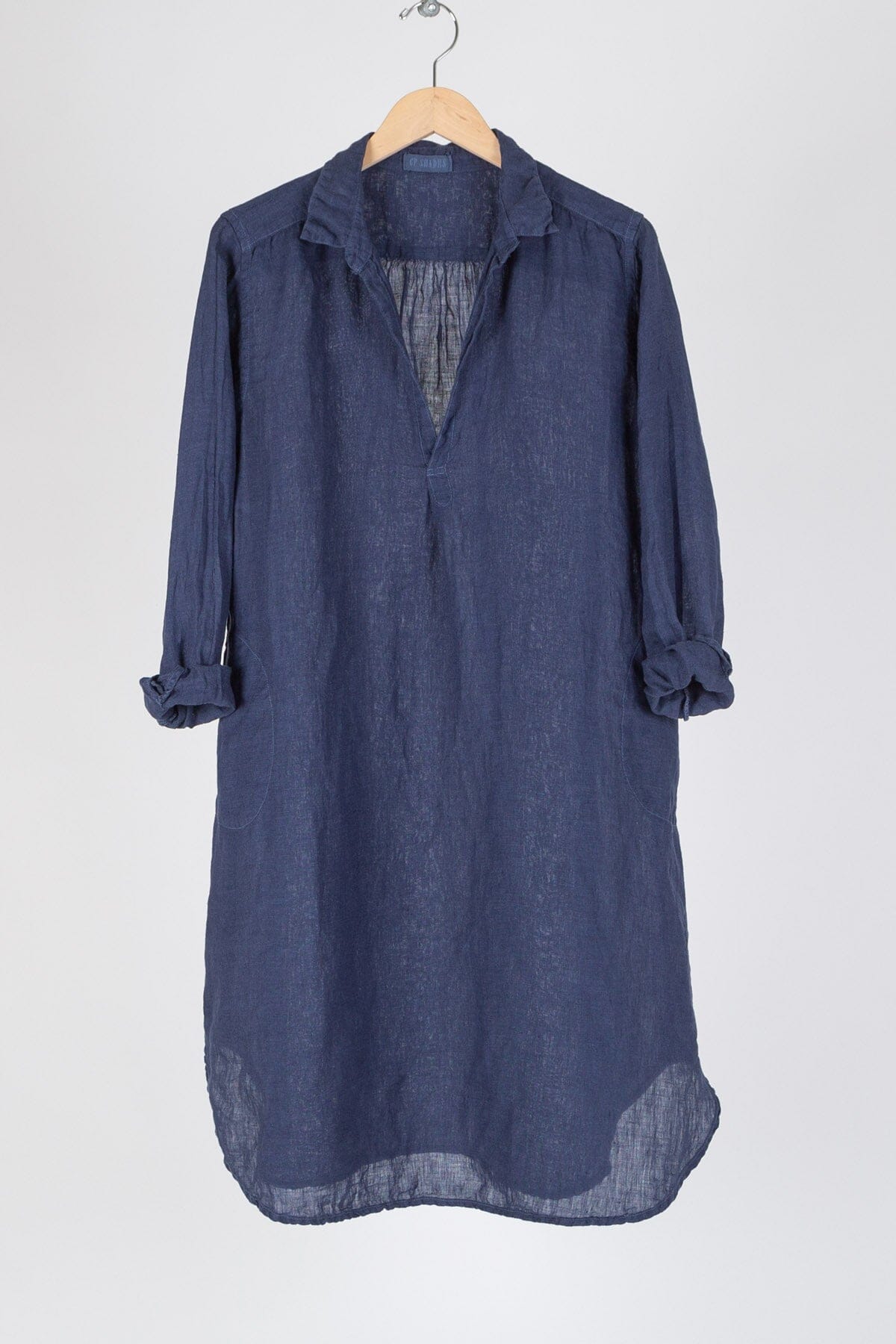 Lara - Iridescent Linen Sale S90 - Iridescent Sale Dresses/Skirts CP Shades midnight 162