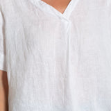 Leni - Linen S10 - White Linen Tops CP Shades 