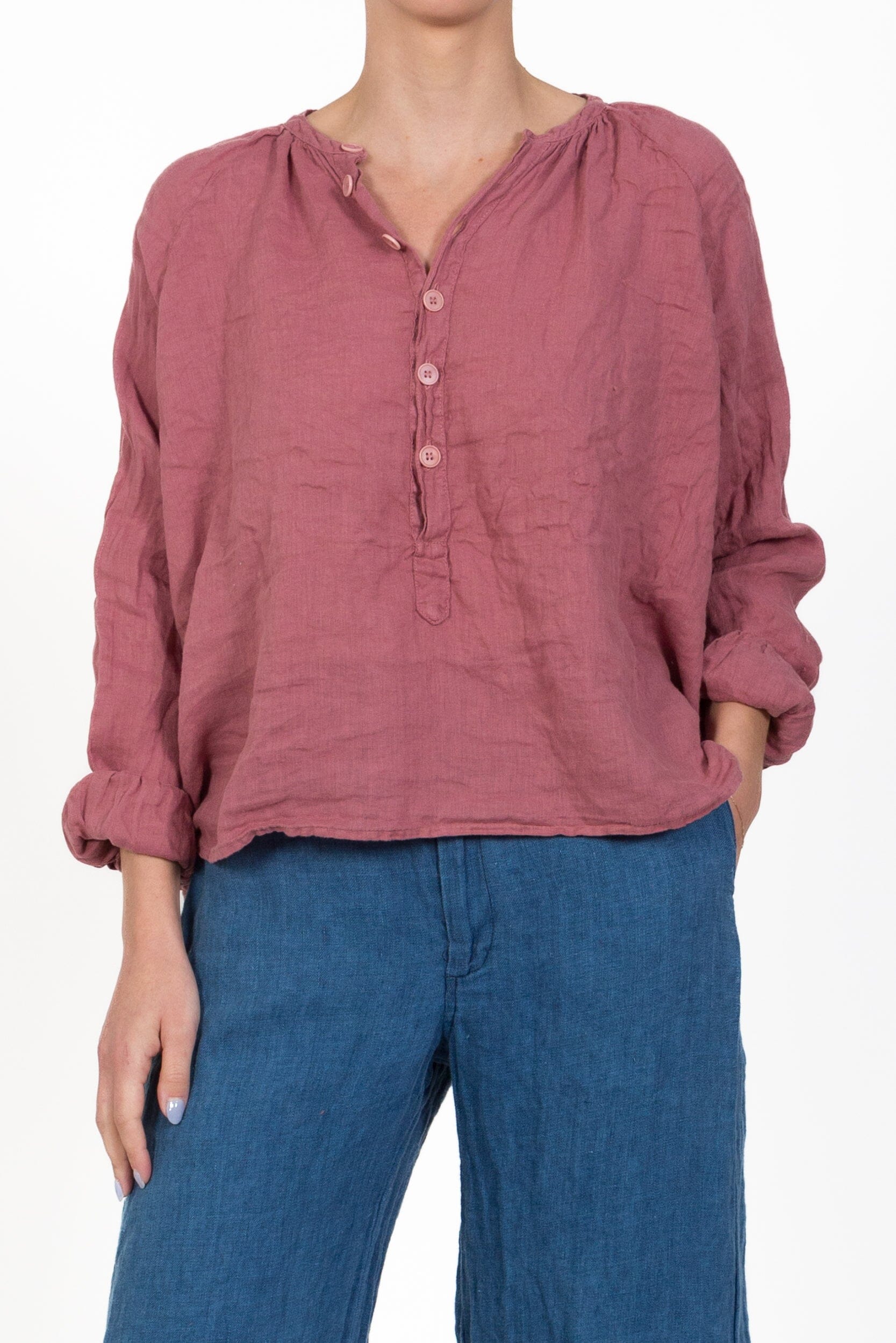 Mae - Linen S10 - Linen Tops CP Shades raisin