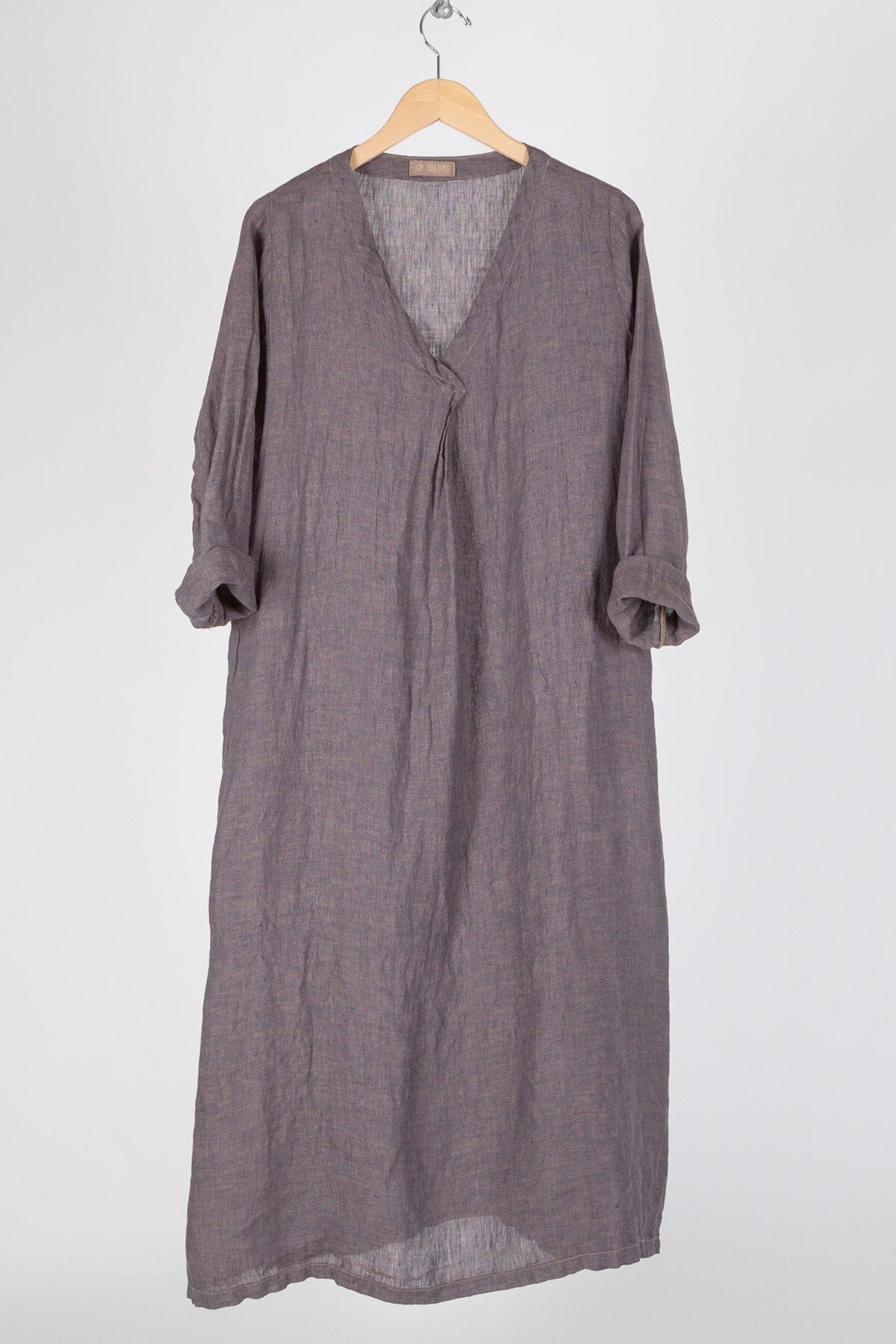 Mallory - Iridescent Linen Sale S90 - Iridescent Sale Dresses/Skirts CP Shades stone 162