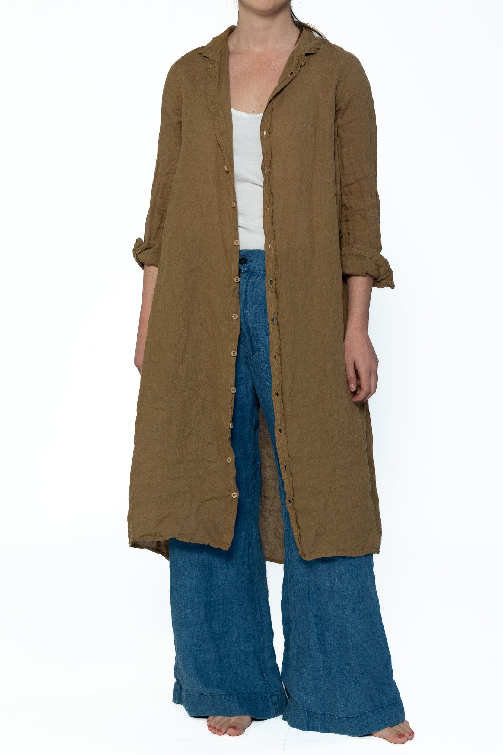 Maxi - Linen S50 - Linen Dresses CP Shades alloy