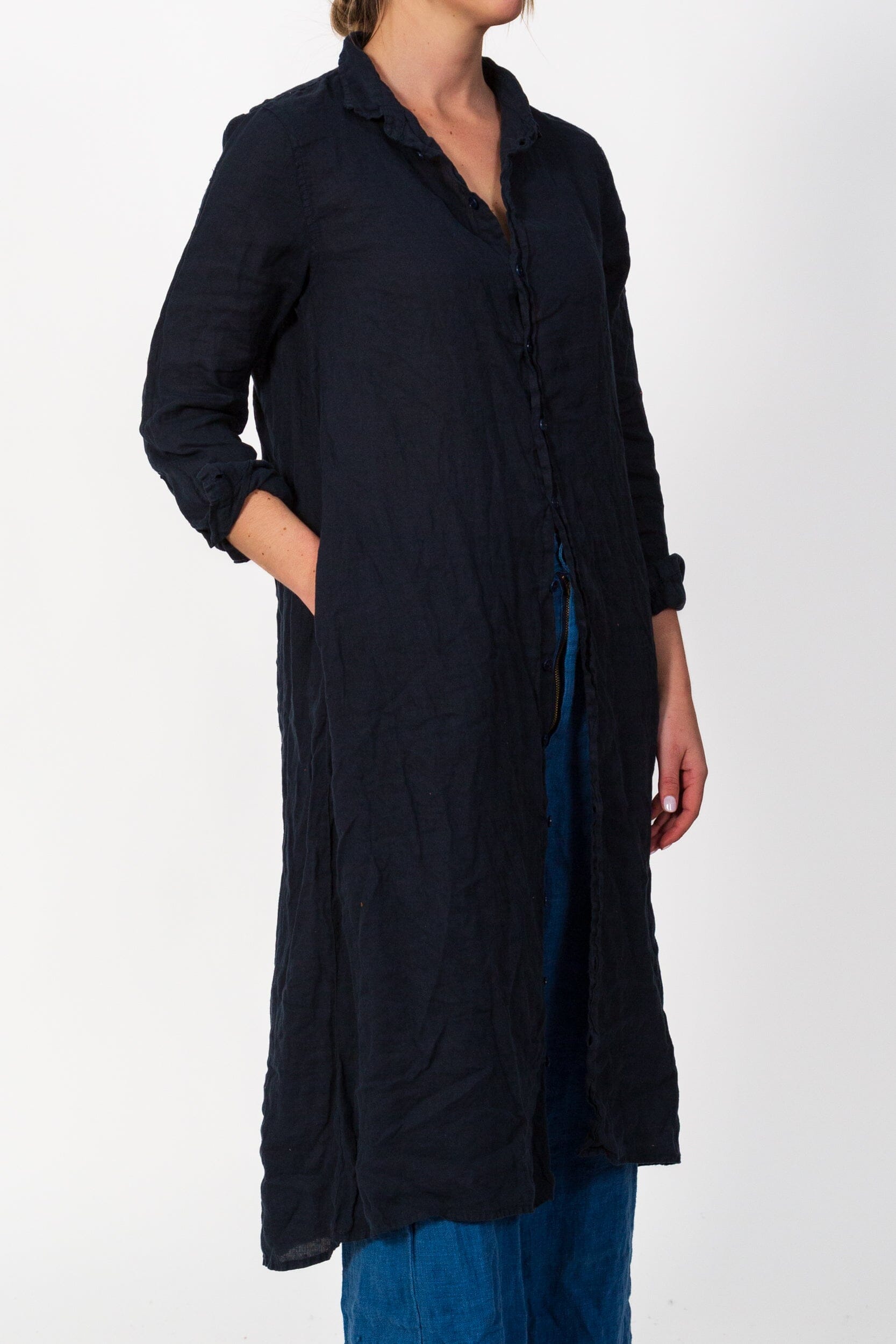 Maxi - Linen S50 - Linen Dresses CP Shades ink