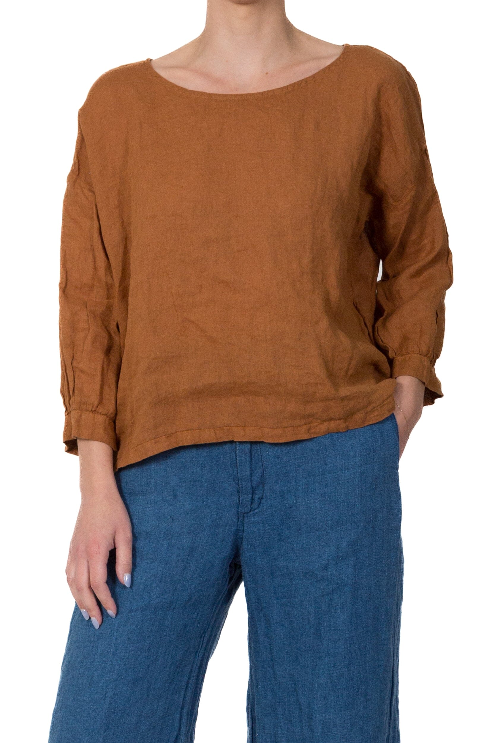 Mena - Linen S10 - Linen Tops CP Shades cinnamon