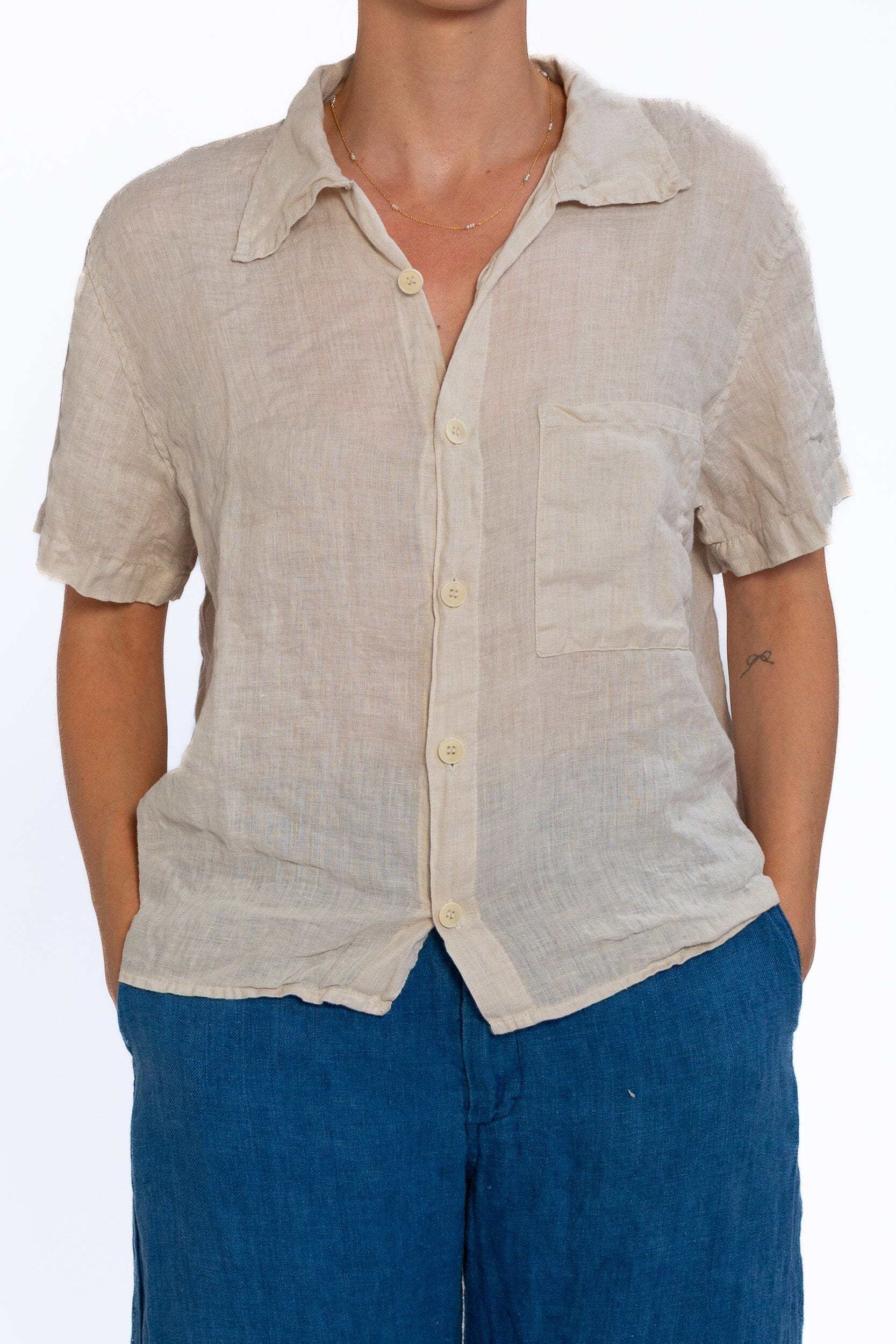 Nic - Linen S10 - Linen Tops CP Shades sand