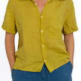 Nic - Linen S10 - Linen Tops CP Shades chartreuse