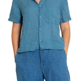 Nic - Linen S10 - Linen Tops CP Shades lagoon
