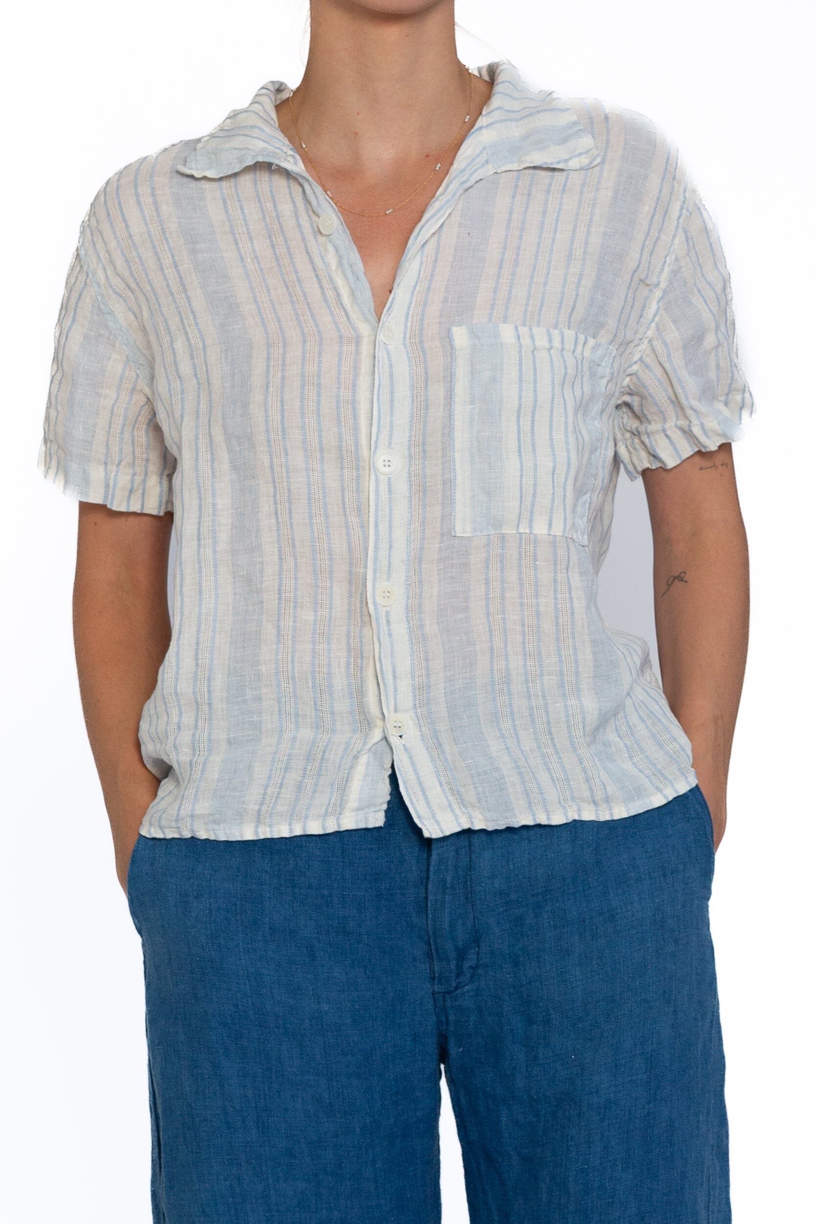 Nic - Yarn Dyed Linen S91 - Yarn Dyed Linen Sale CP Shades wash 5251