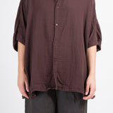 Nico - Double Cotton Gauze A2 - Cottons CP Shades chocolate 034