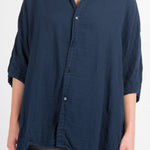 Nico - Double Cotton Gauze A2 - Cottons CP Shades navy 034