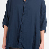 Nico - Double Cotton Gauze A2 - Cottons CP Shades navy 034