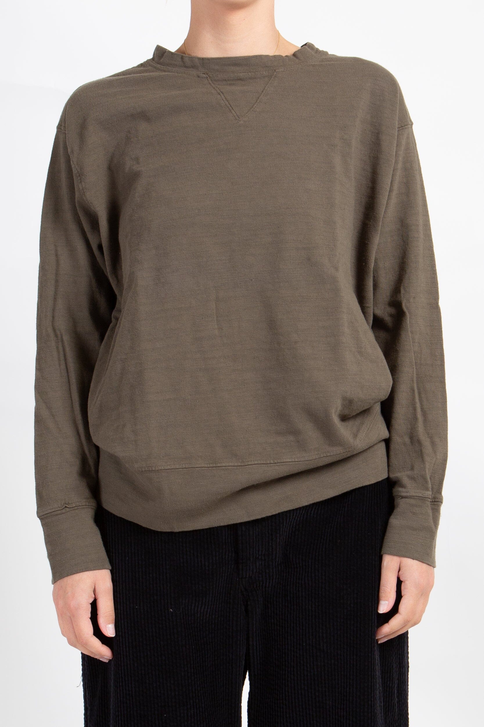 Pam - Slub Knit A99 - Knits CP Shades oliveto 262k