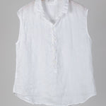 Patti - Linen S10 - Linen Shirt/Top/Tunic CP Shades white