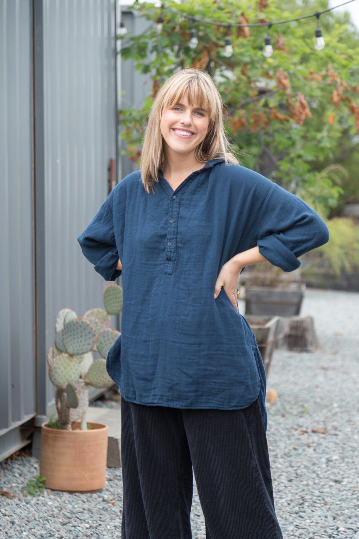 Petra - Double Cotton Gauze A20 - 034 CP Shades 