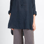 Petra - Linen S10 - White Linen Tops CP Shades ink