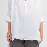 Petra - Linen S10 - White Linen Tops CP Shades 