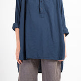 Petra - Textured Cotton A2 - Cottons CP Shades navy 4269