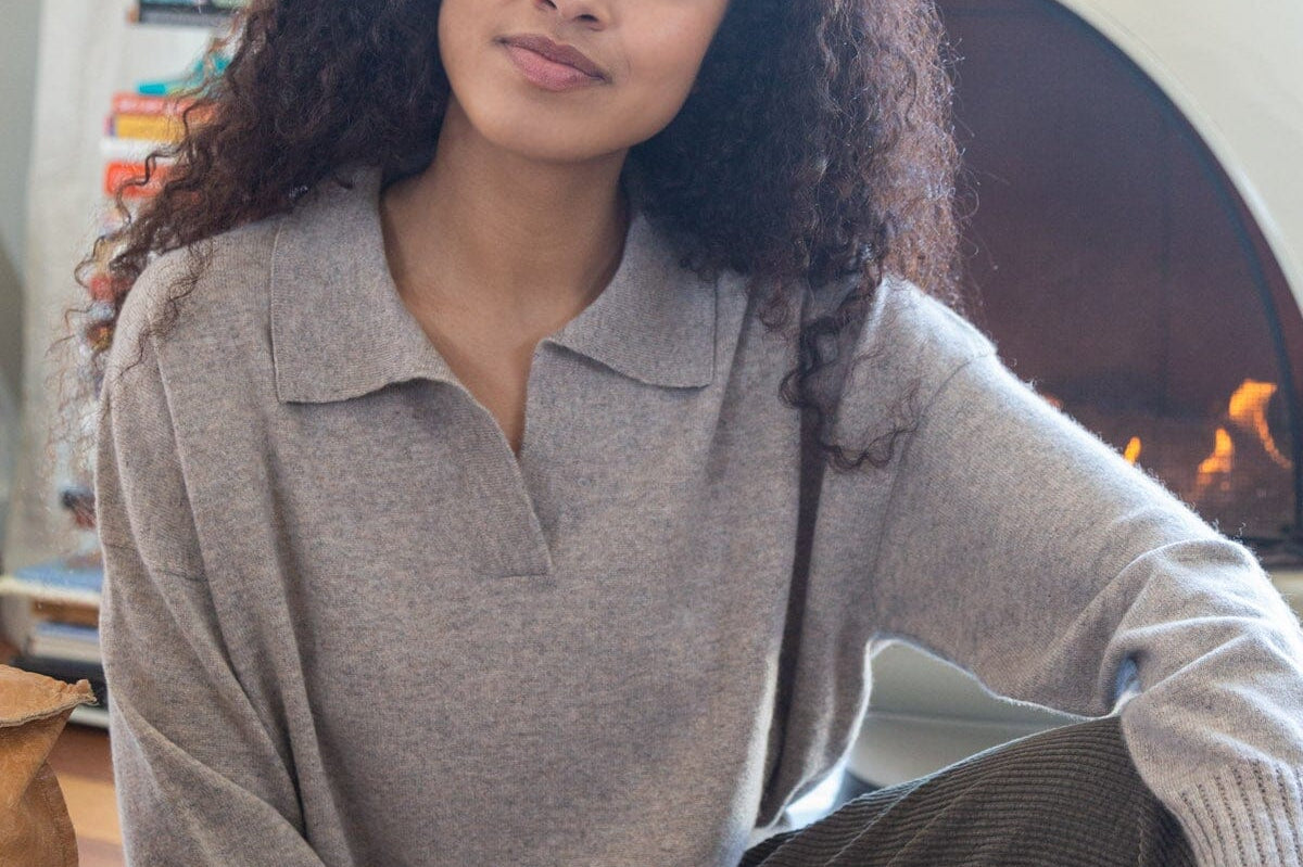 Polo Neck Sweater A80 - Cashmere CP Shades knightsbridge