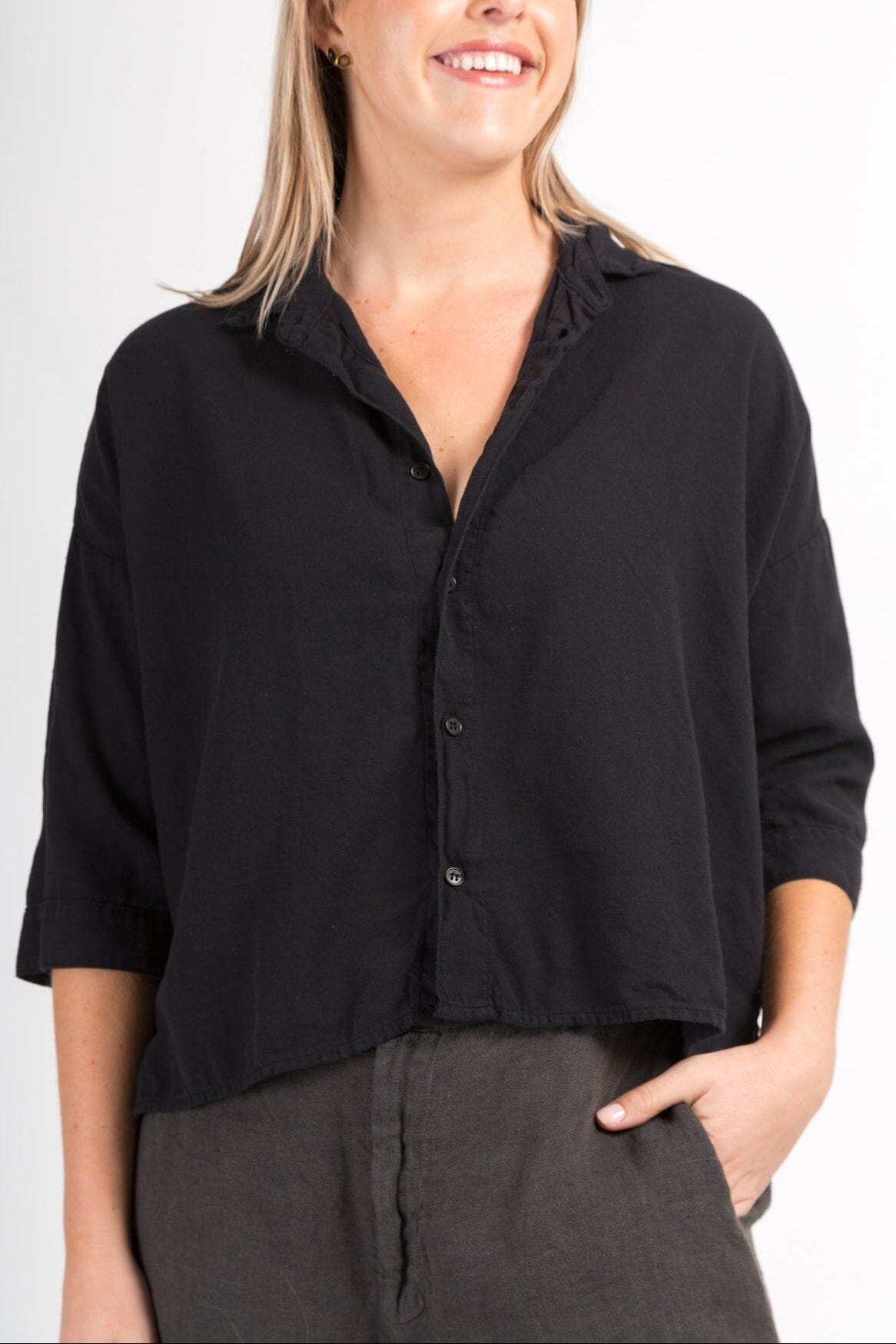 Ramona - Textured Cotton A21 - 4269 CP Shades black 4269