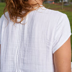 Regina Cap Sleeve - Double Cotton Gauze A2 - Cottons CP Shades 