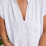 Regina Cap Sleeve - Double Cotton Gauze A2 - Cottons CP Shades 