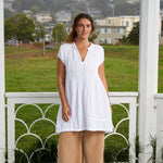 Regina Cap Sleeve - Double Cotton Gauze A2 - Cottons CP Shades 