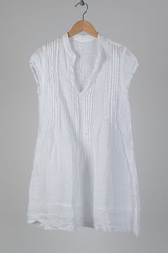 Regina Cap Sleeve - Linen S10 - Linen Shirt/Top/Tunic CP Shades 