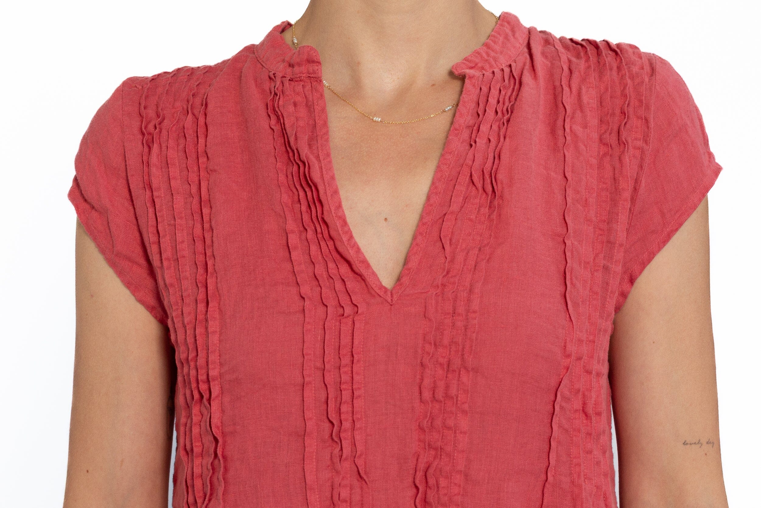 Regina Cap Sleeve S10 - Linen Tops CP Shades 
