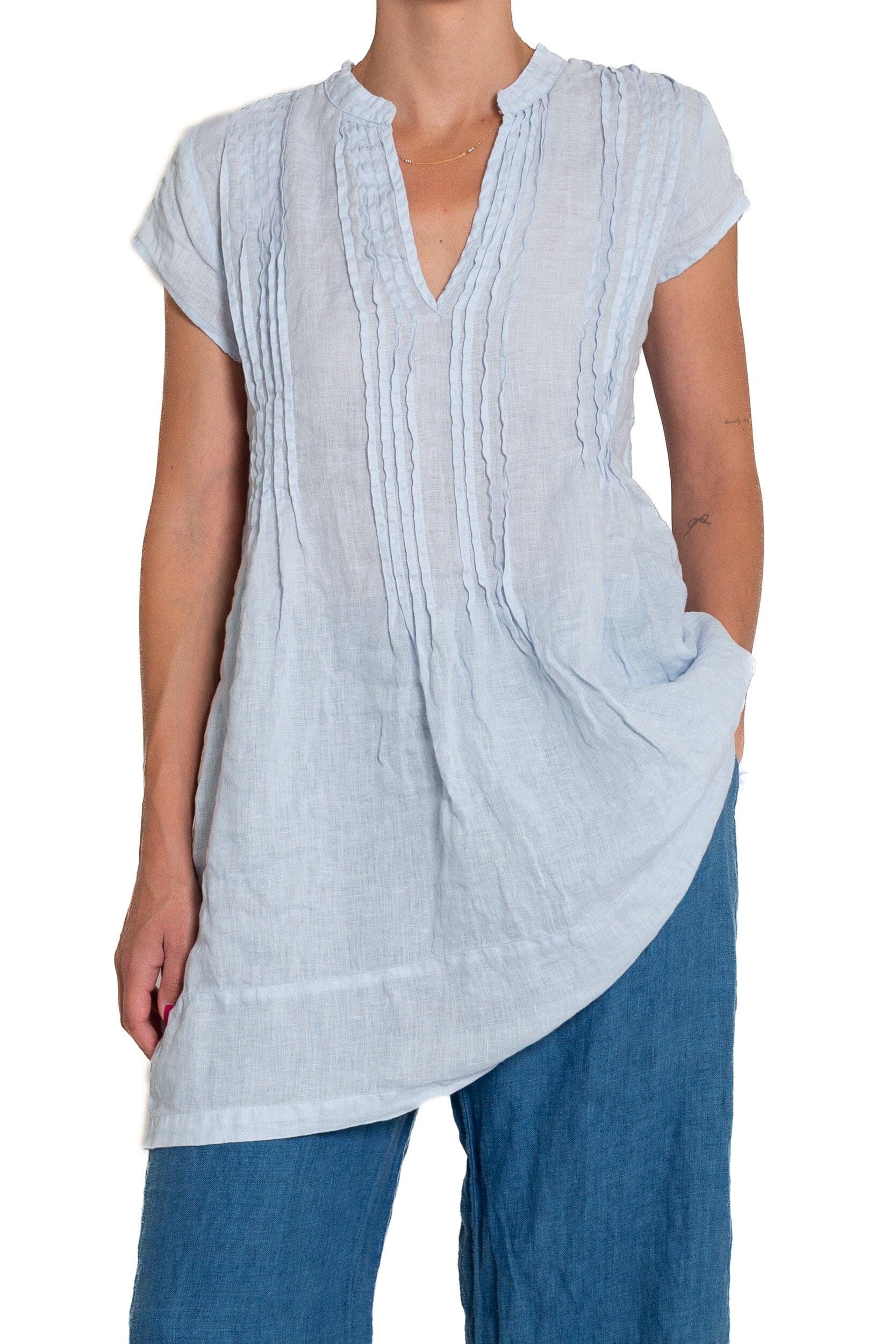 Regina Cap Sleeve S10 - Linen Tops CP Shades 