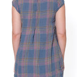 Regina Cap Sleeve - Yarn Dye Linen S91 - Yarn Dyed Linen Sale CP Shades 