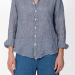 Romy - Chambray Linen S20 - Yarn Dyed Linen CP Shades 