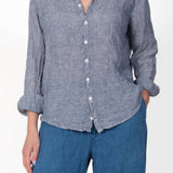 Romy - Chambray Linen S20 - Yarn Dyed Linen CP Shades 