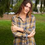 Romy - Double Cotton Gauze Plaid A2 - Cottons CP Shades wash 673