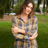 Romy - Double Cotton Gauze Plaid A2 - Cottons CP Shades wash 673