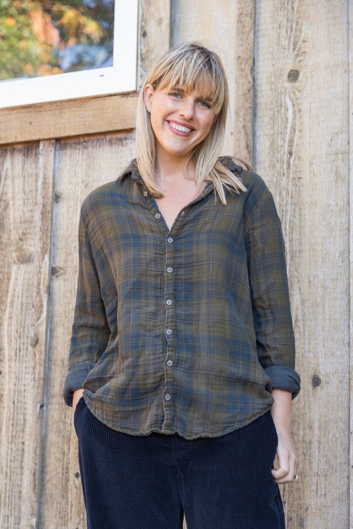 Romy - Double Cotton Gauze Plaid A2 - Cottons CP Shades 