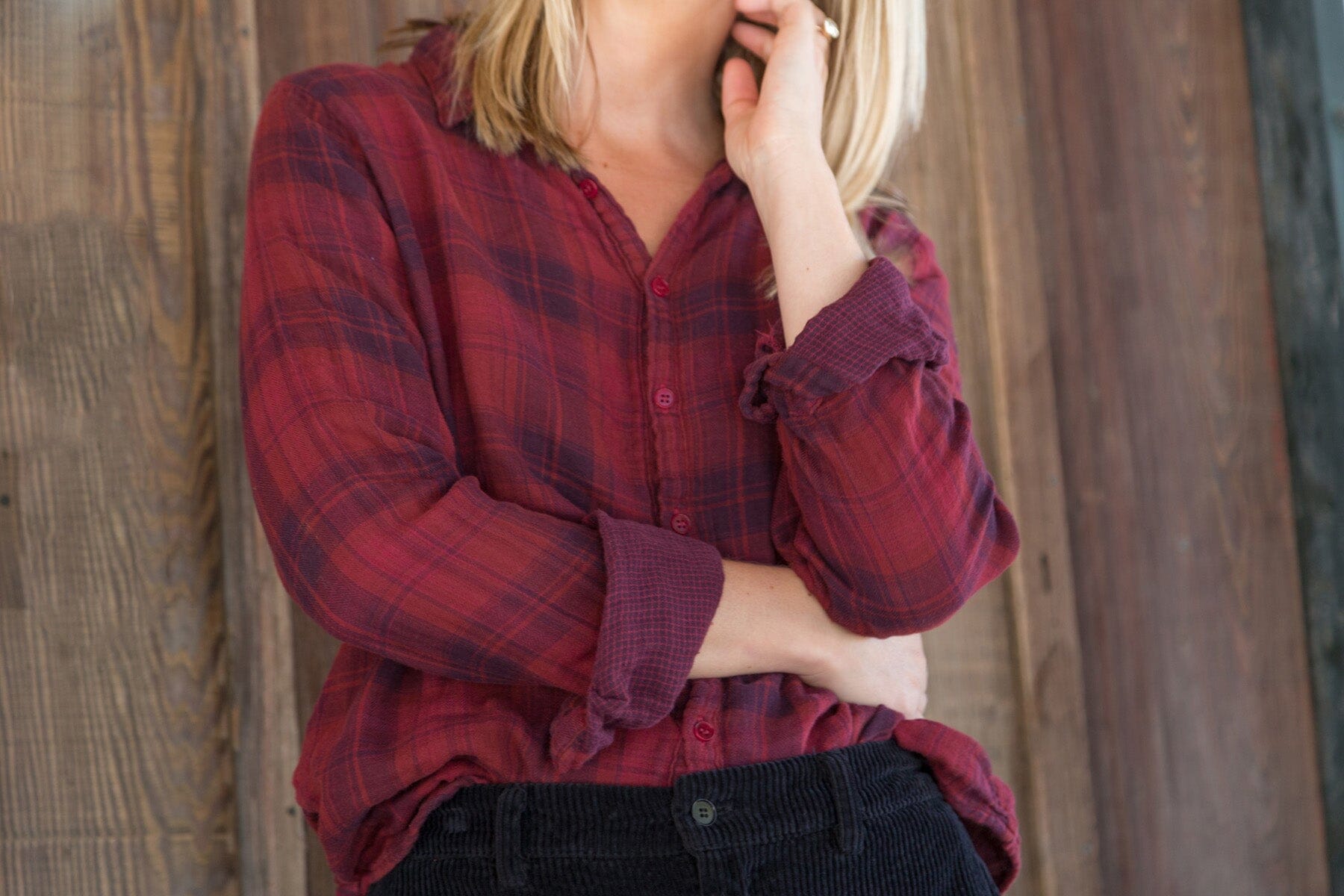 Romy - Double Cotton Gauze Plaid A2 - Cottons CP Shades 