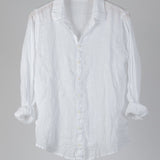 Romy - Linen S10 - Linen Shirt/Top/Tunic CP Shades white