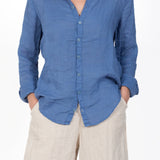 Romy - Linen S10 - Linen Tops CP Shades boldest blue