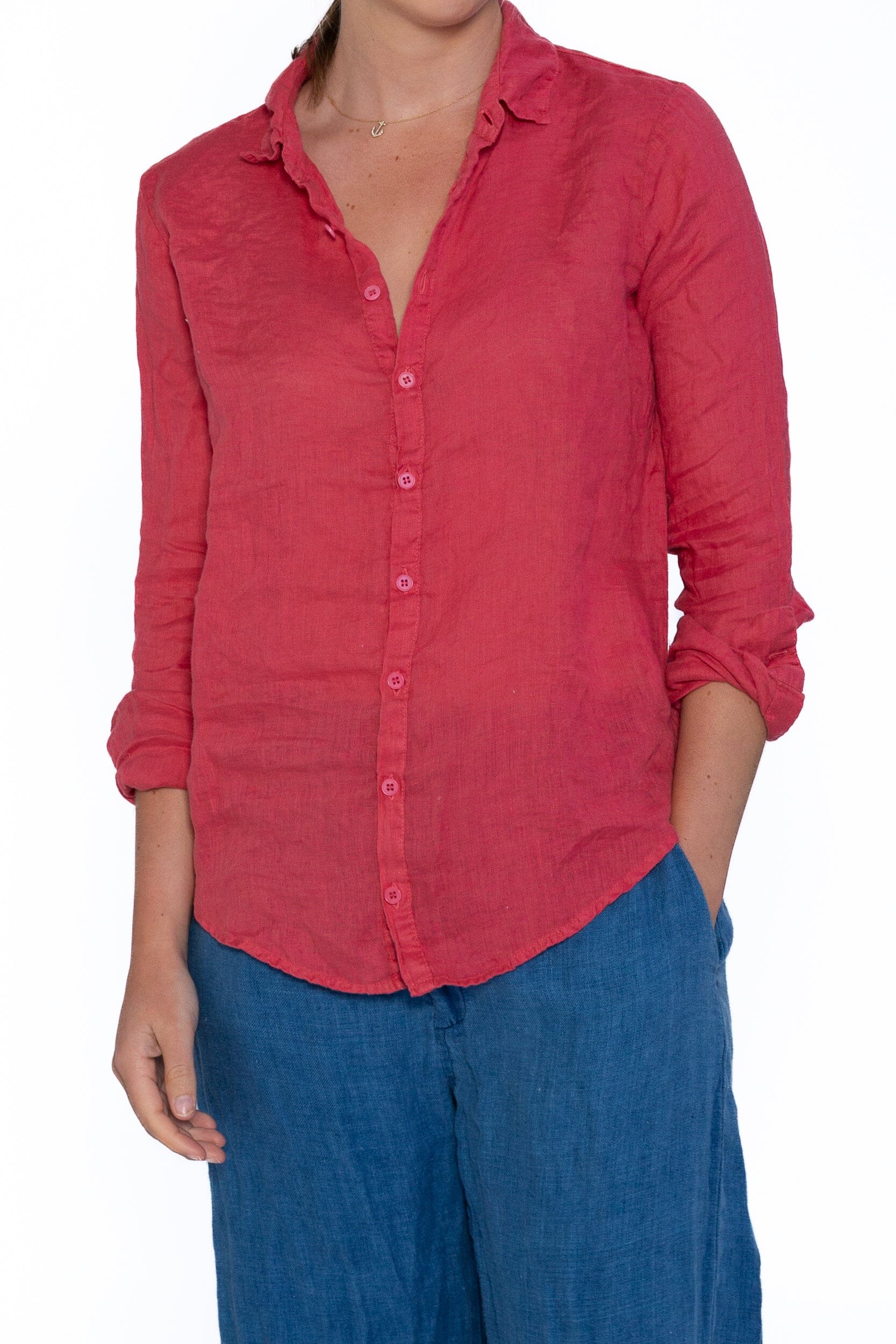 Romy - Linen S10 - Linen Tops CP Shades redwood