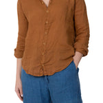 Romy - Linen S10 - Linen Tops CP Shades cinnamon