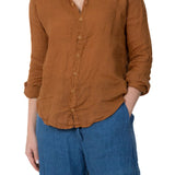 Romy - Linen S10 - Linen Tops CP Shades cinnamon